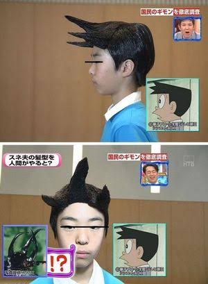 アニメ・漫画でのありえない髪型〜再び〜