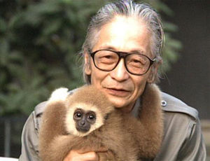 芸能人と動物の写真