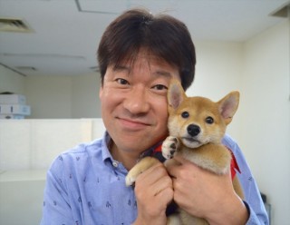 芸能人と動物の写真