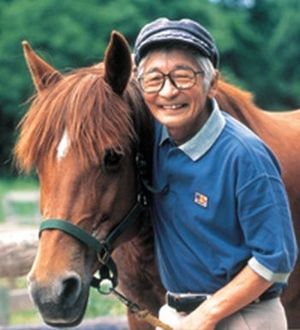 芸能人と動物の写真