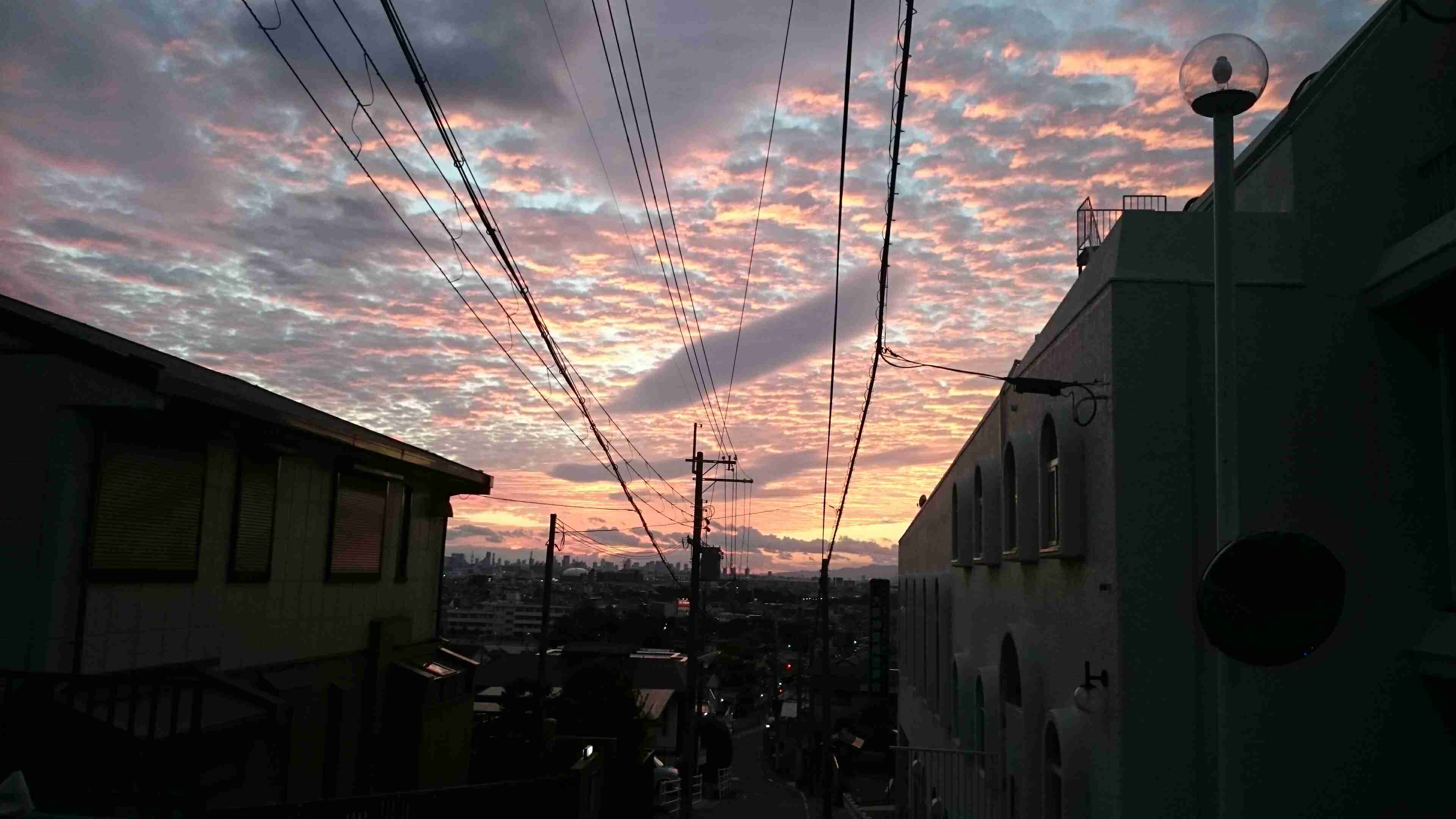 綺麗な夕焼けの画像を貼るトピ