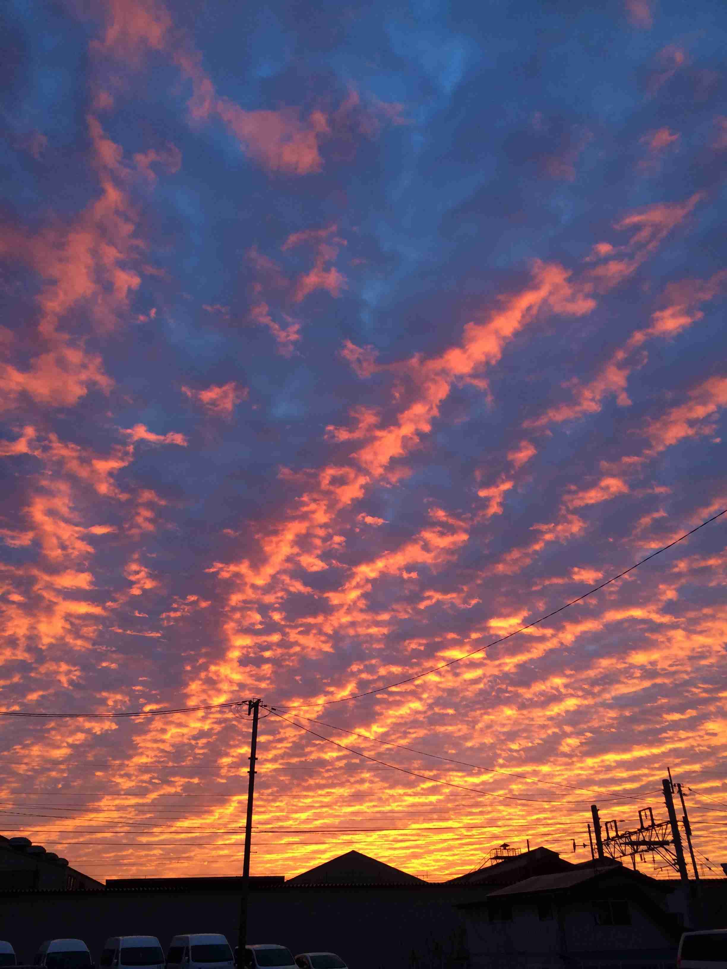 綺麗な夕焼けの画像を貼るトピ