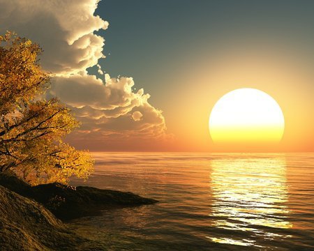 綺麗な夕焼けの画像を貼るトピ