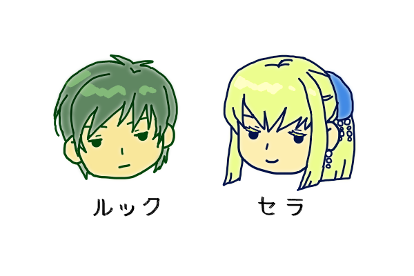 好きなキャラの絵を描くトピ