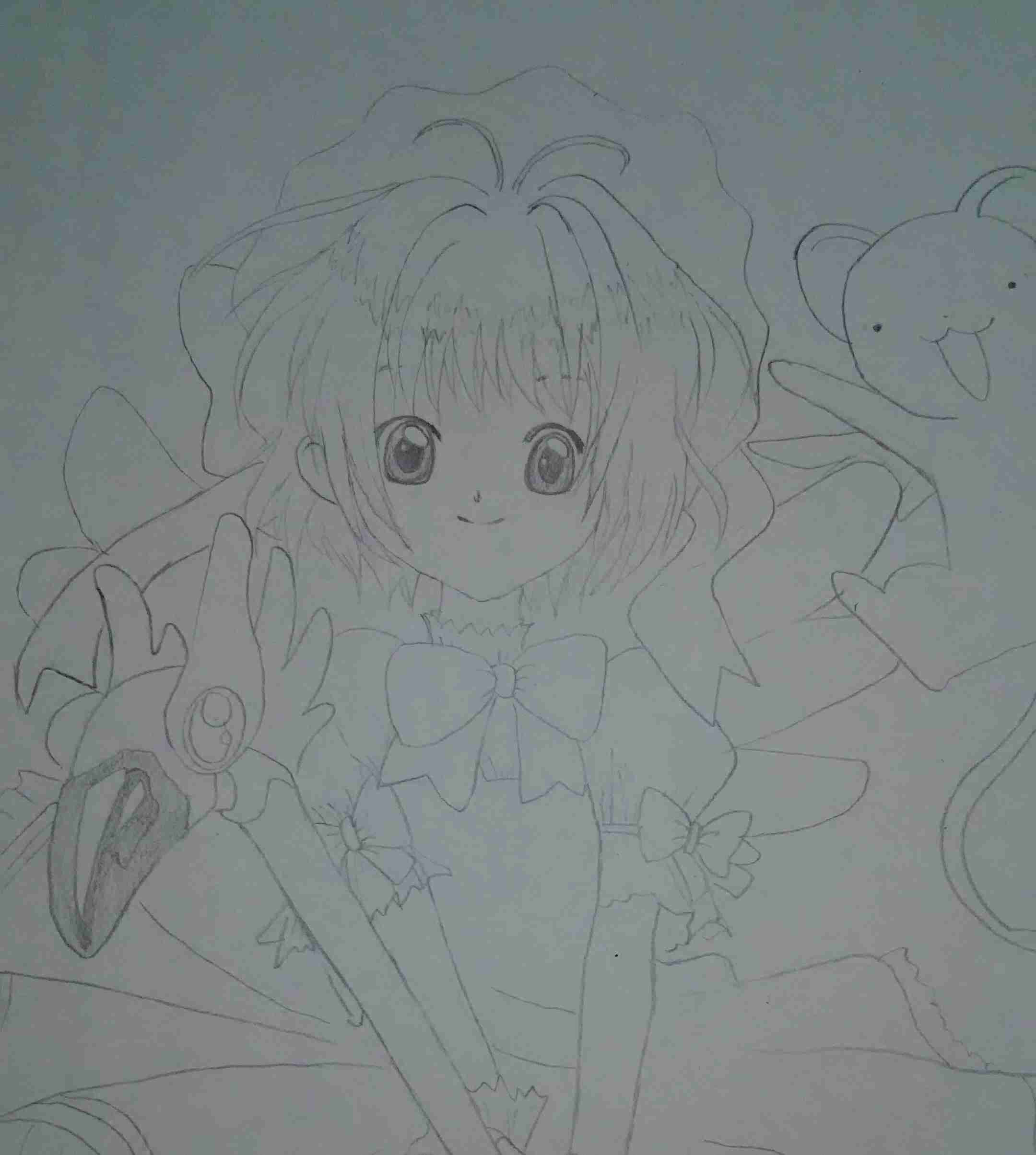 好きなキャラの絵を描くトピ