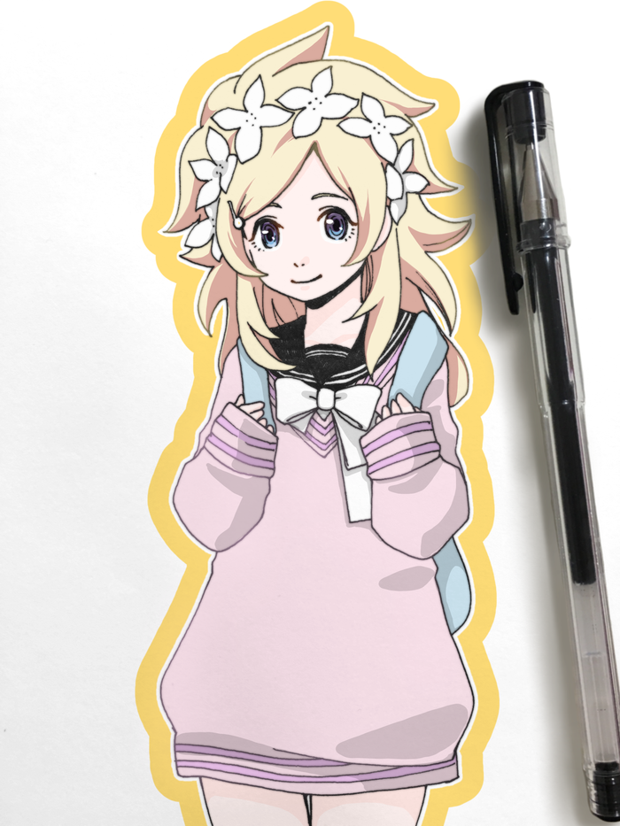 好きなキャラの絵を描くトピ
