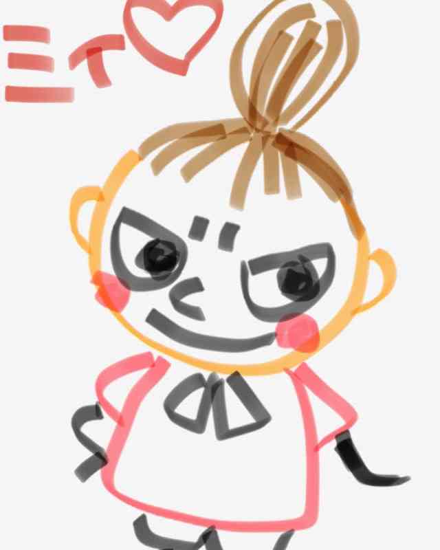 好きなキャラの絵を描くトピ