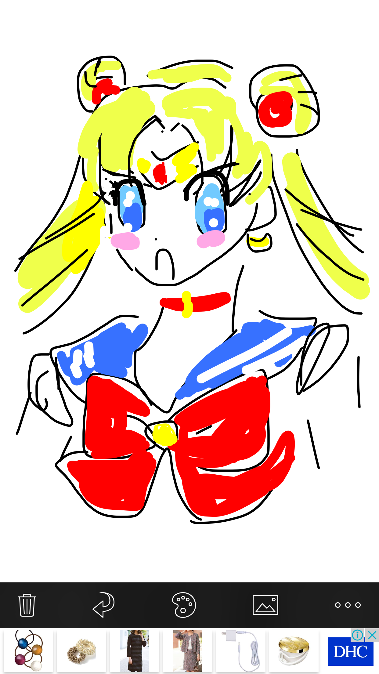好きなキャラの絵を描くトピ