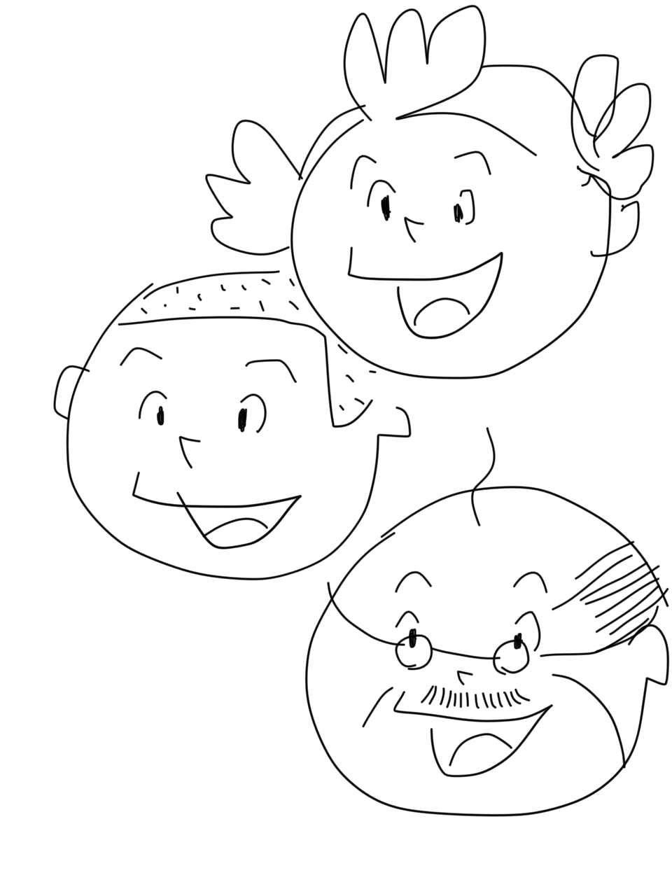 好きなキャラの絵を描くトピ