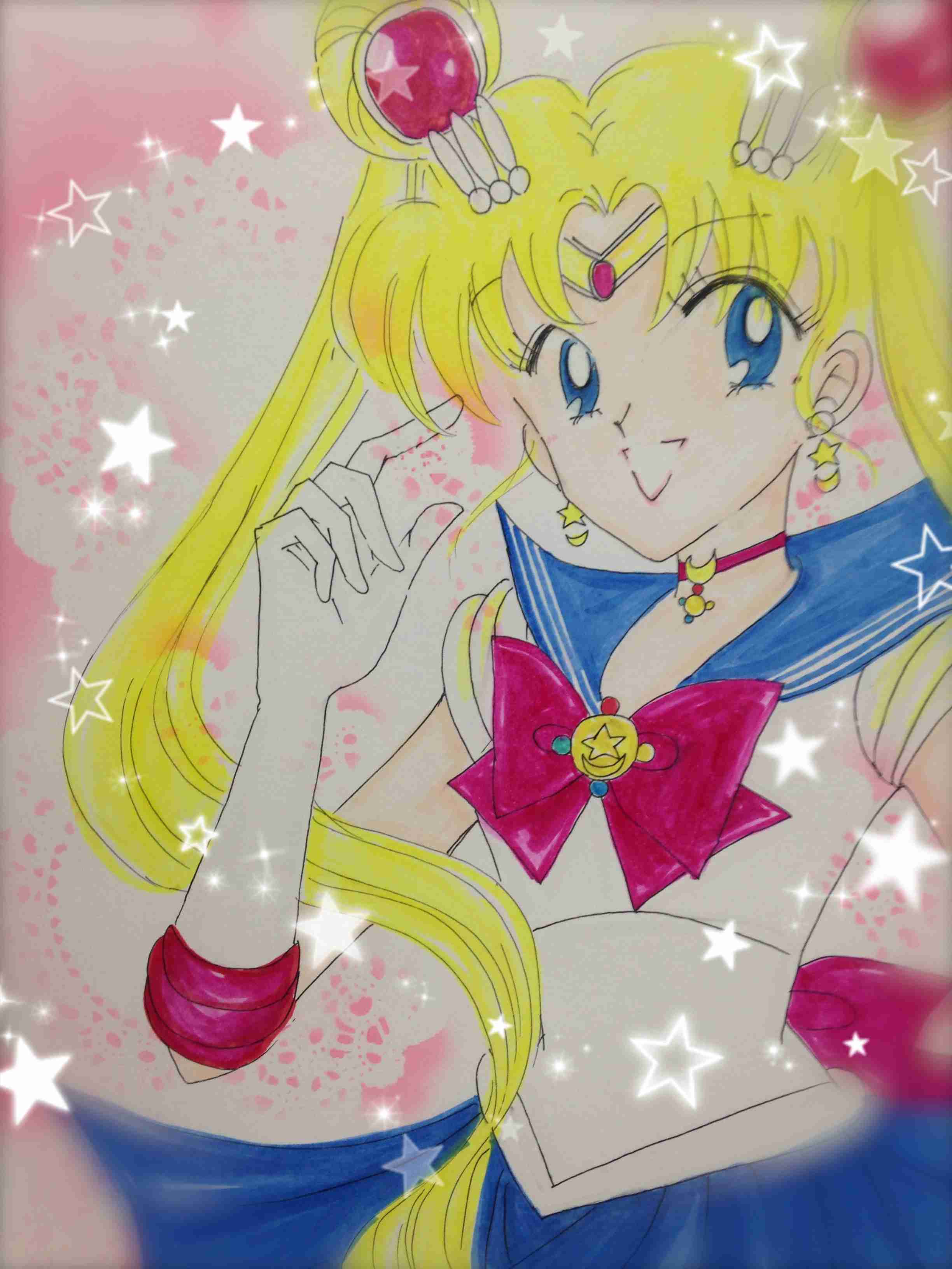 好きなキャラの絵を描くトピ