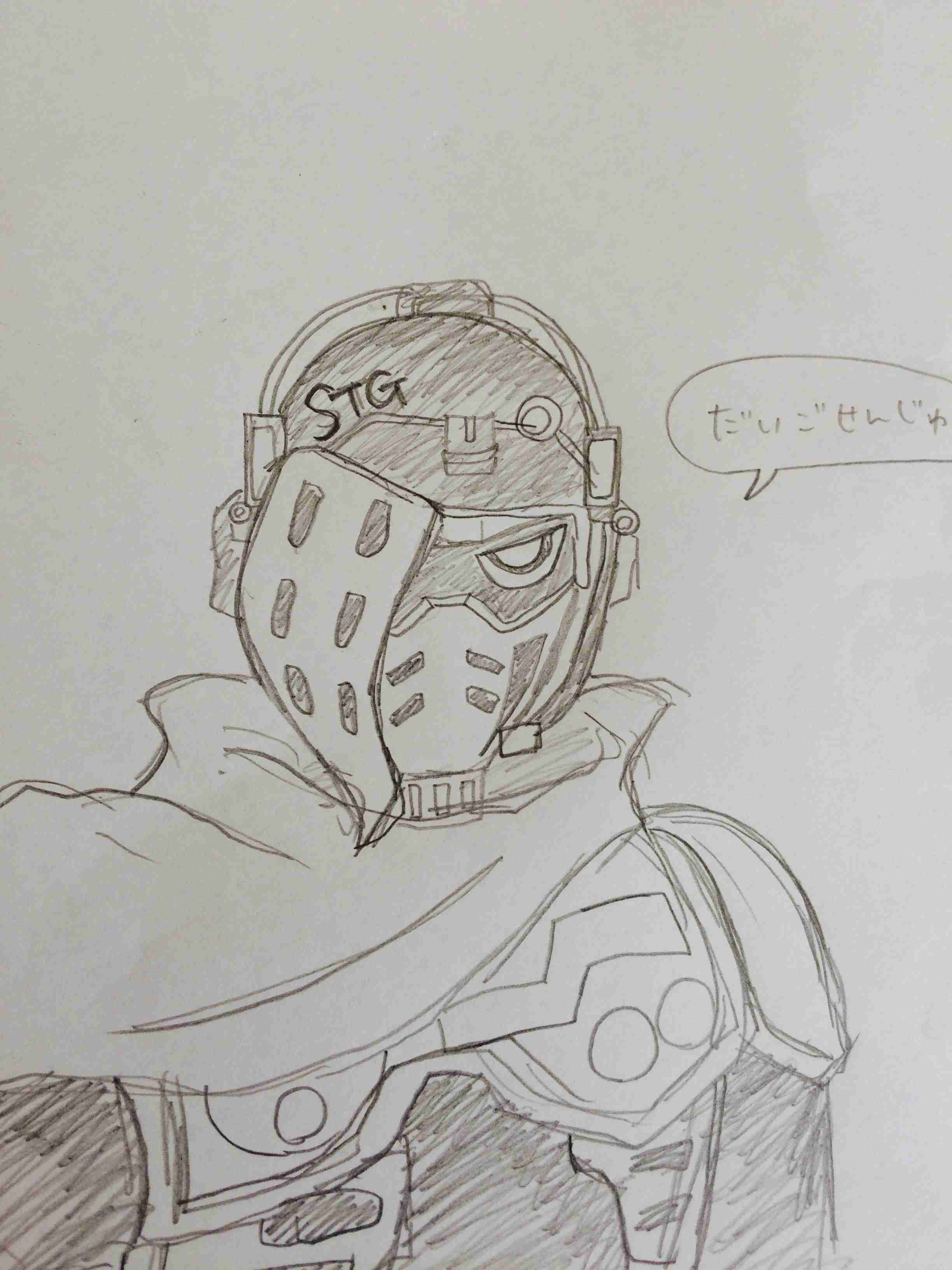 好きなキャラの絵を描くトピ