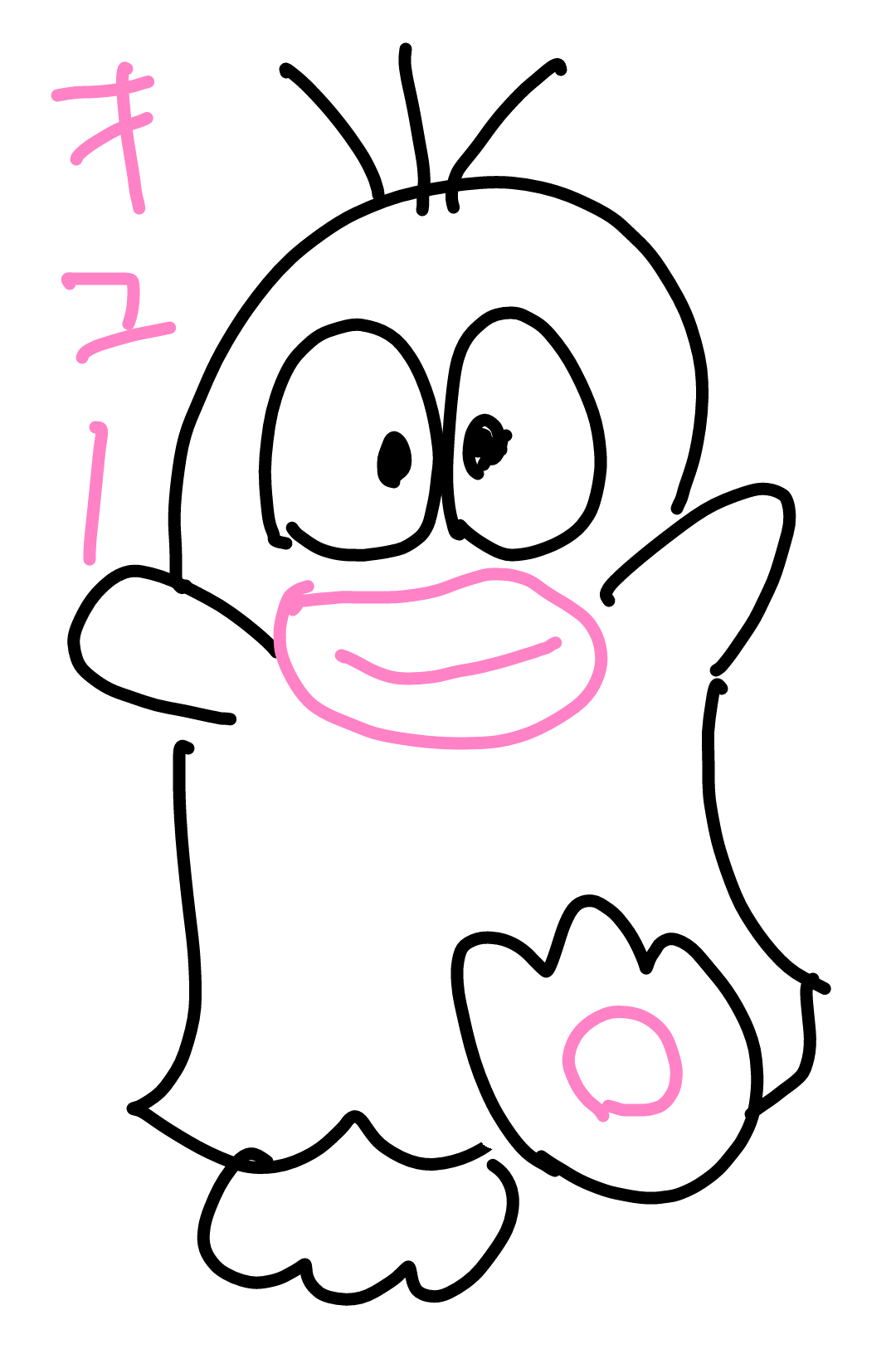 好きなキャラの絵を描くトピ