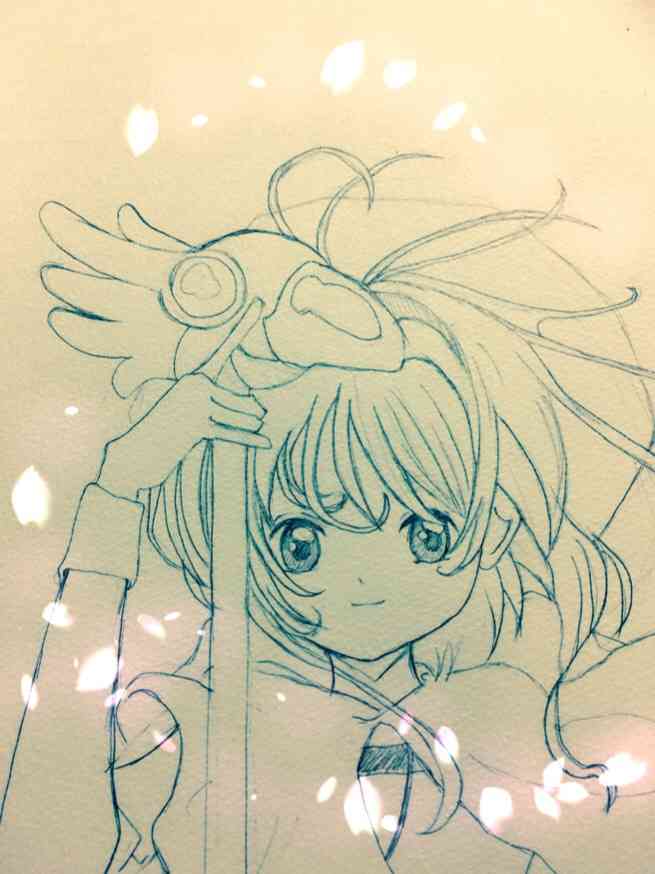 好きなキャラの絵を描くトピ