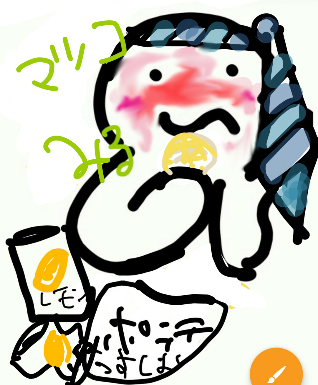 ゆる絵でまったりするトピ【お絵描き】