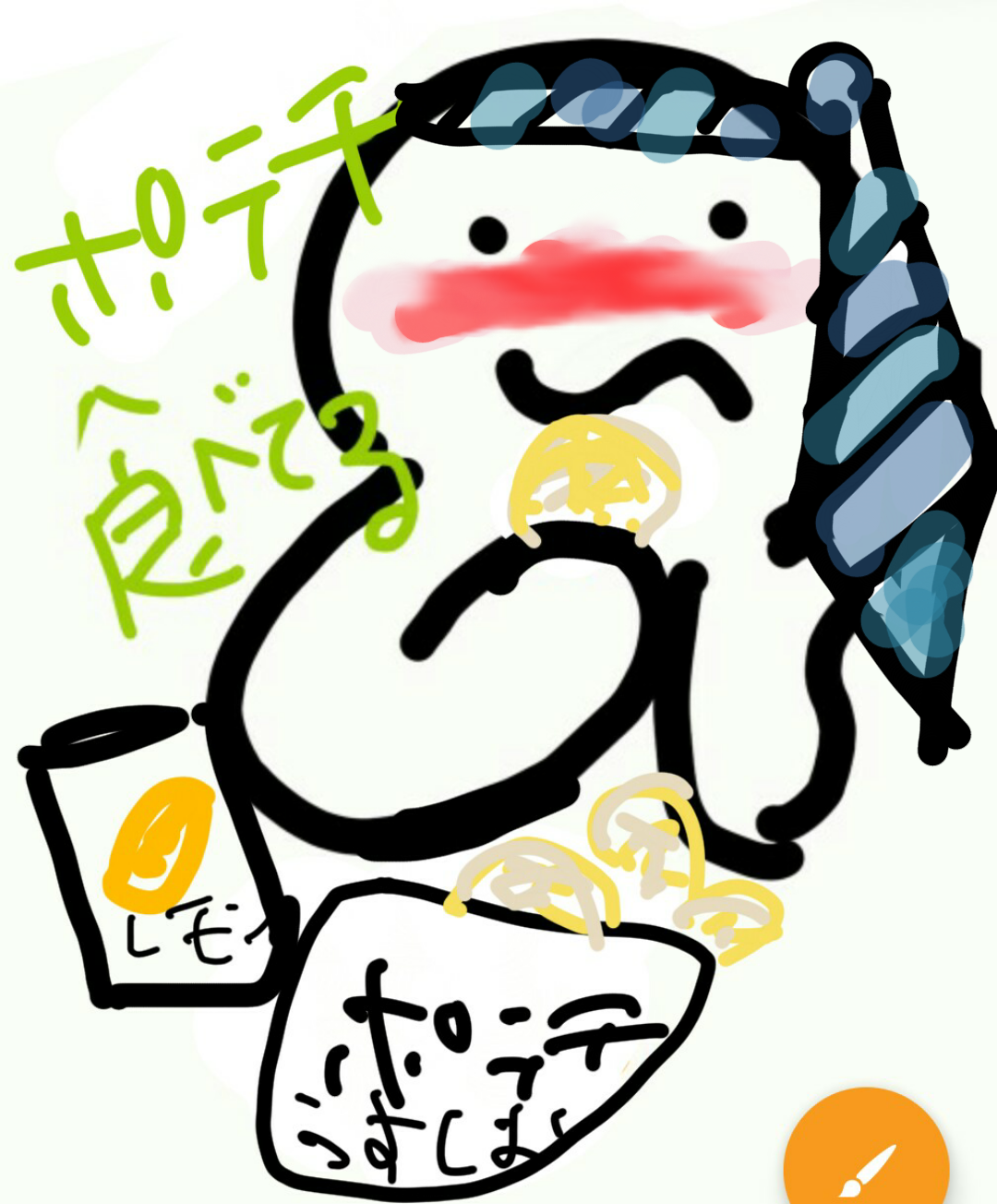 ゆる絵でまったりするトピ【お絵描き】