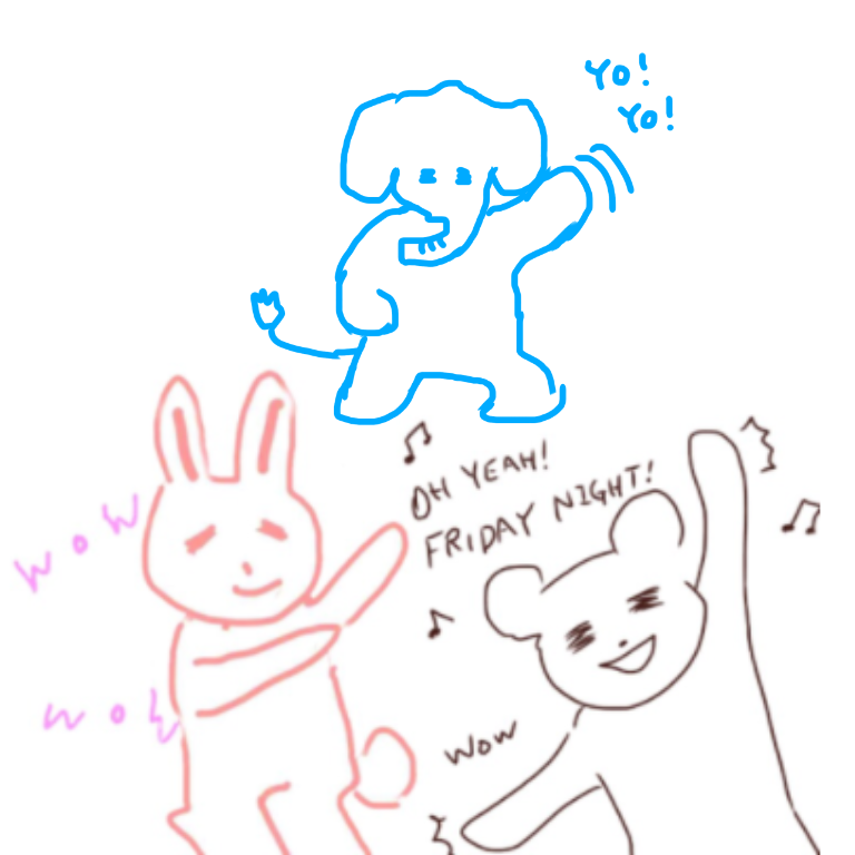 ゆる絵でまったりするトピ【お絵描き】