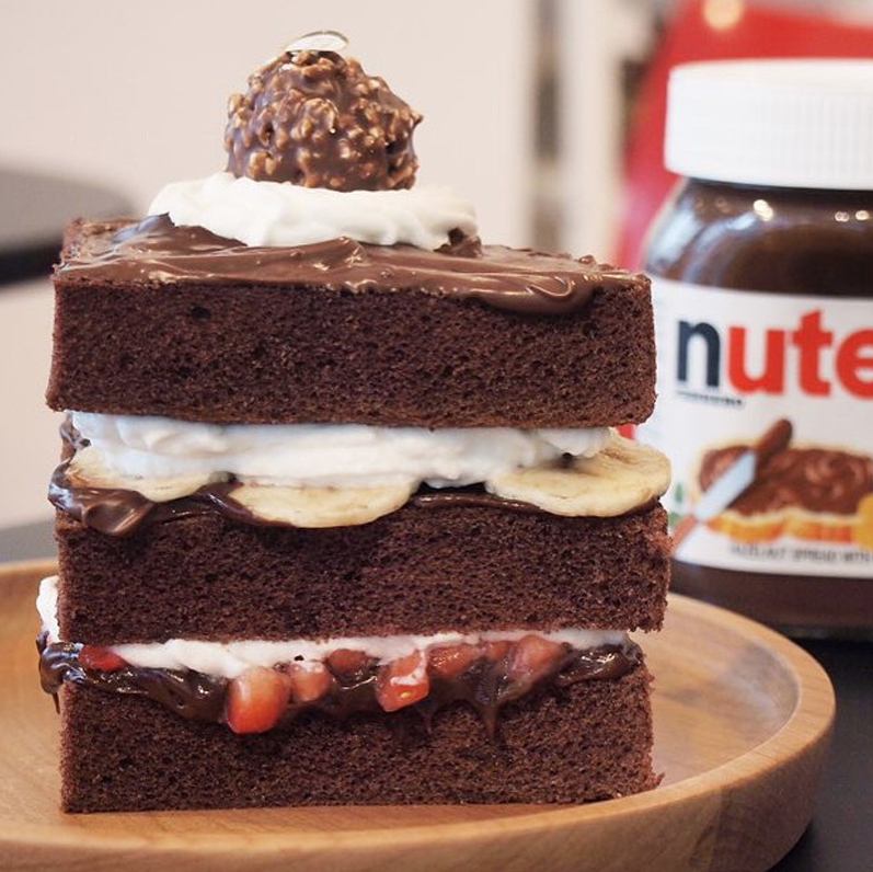 チョコレートケーキが好き！