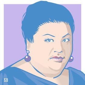 自分に似ている画像を使って一言