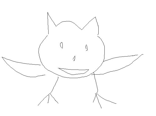 ペットの似顔絵を描くトピ