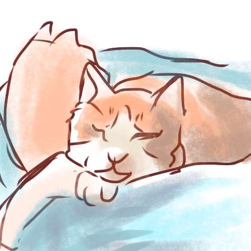 ペットの似顔絵を描くトピ