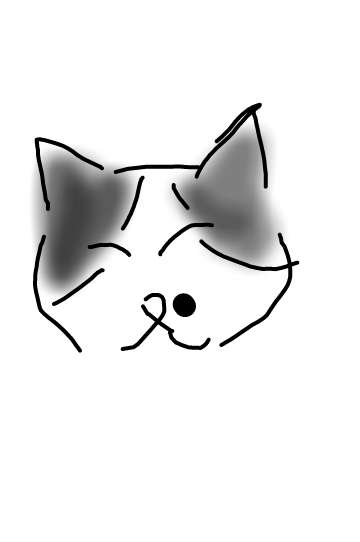 ペットの似顔絵を描くトピ
