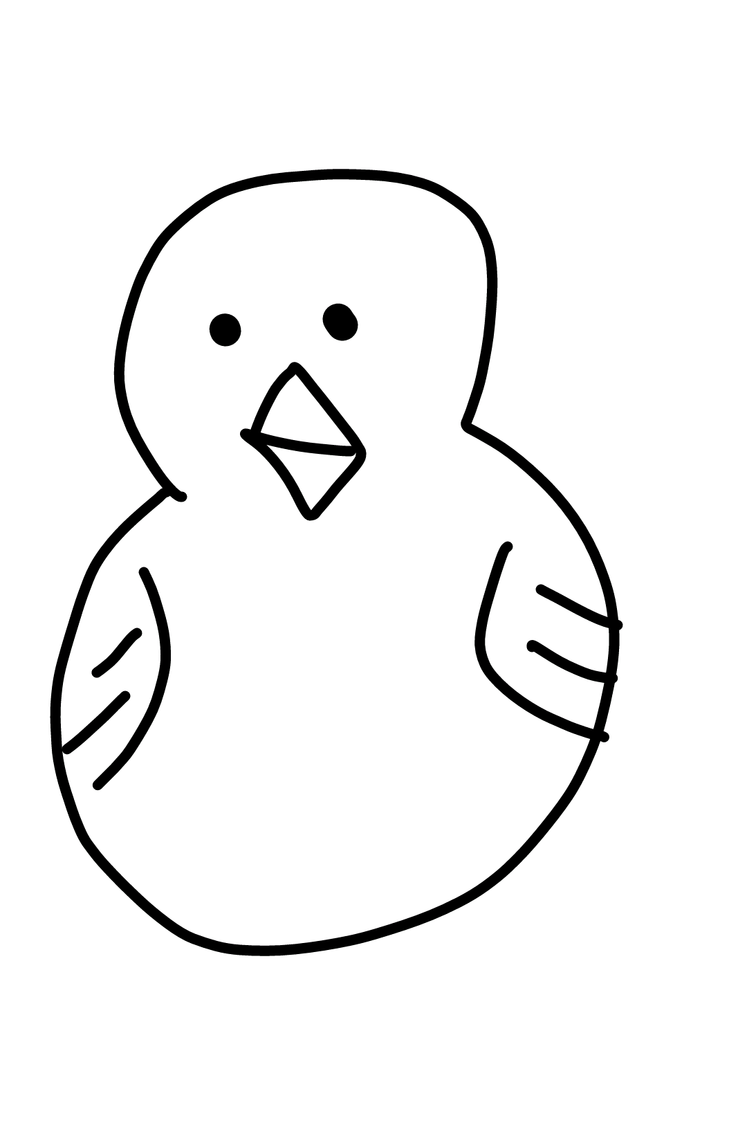 ペットの似顔絵を描くトピ