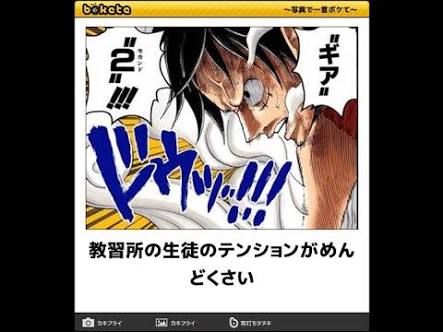 ワンピースのボケてを貼ろう！