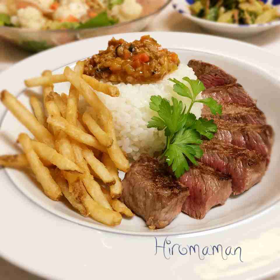 無言で飯テロするトピ
