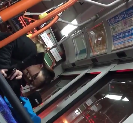 街中で見かけた修羅場