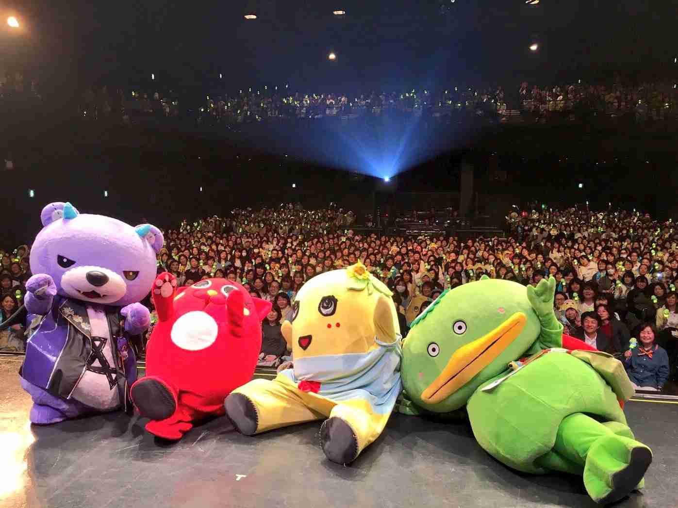 ふなっしー、真夏にZeppツアー『絶プシャー祭り』