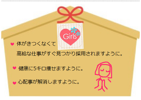ガルちゃん絵馬