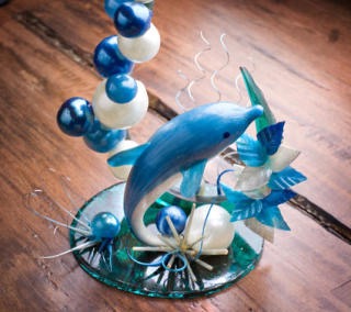 芸術的なお菓子の画像