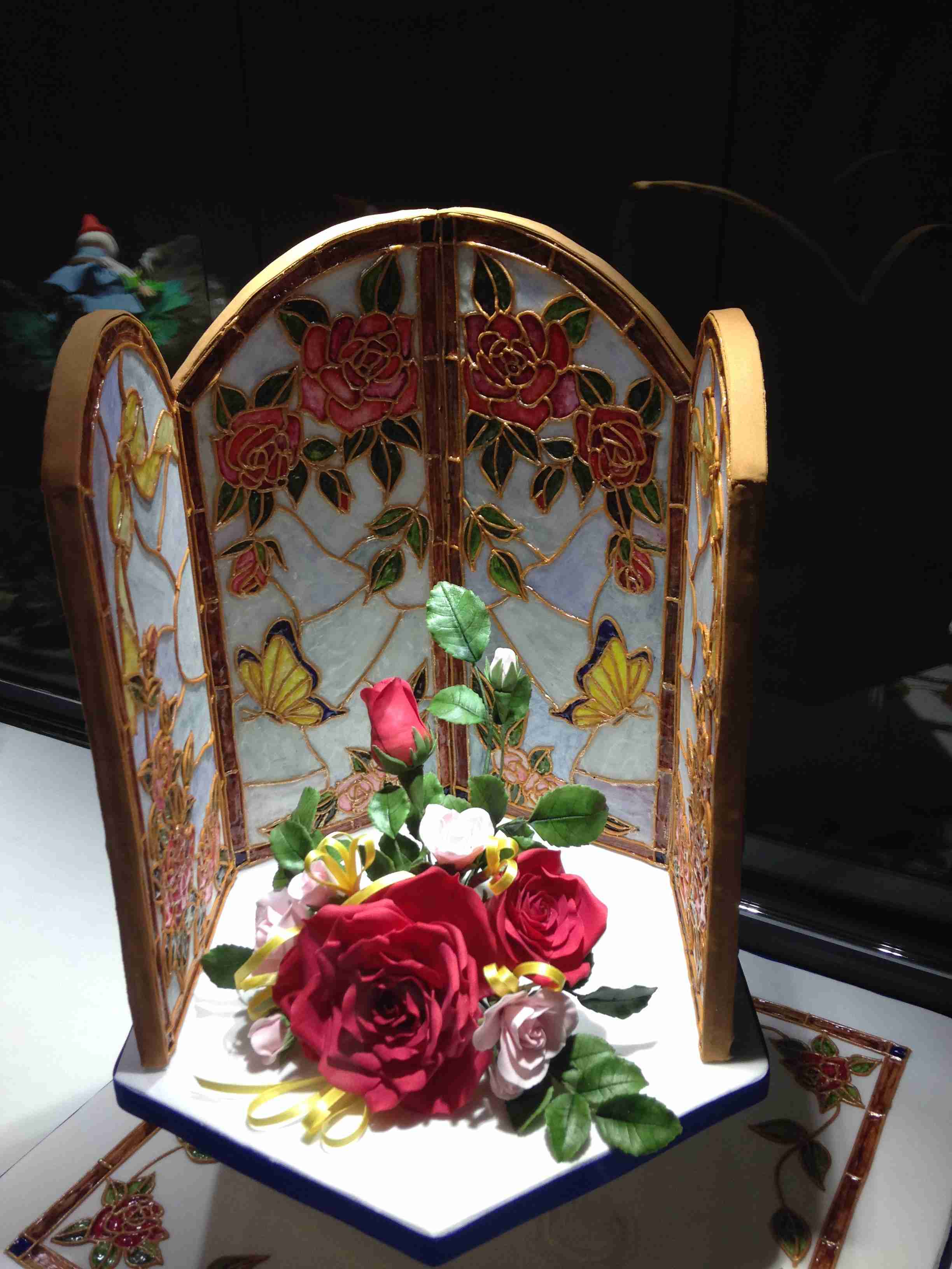 芸術的なお菓子の画像