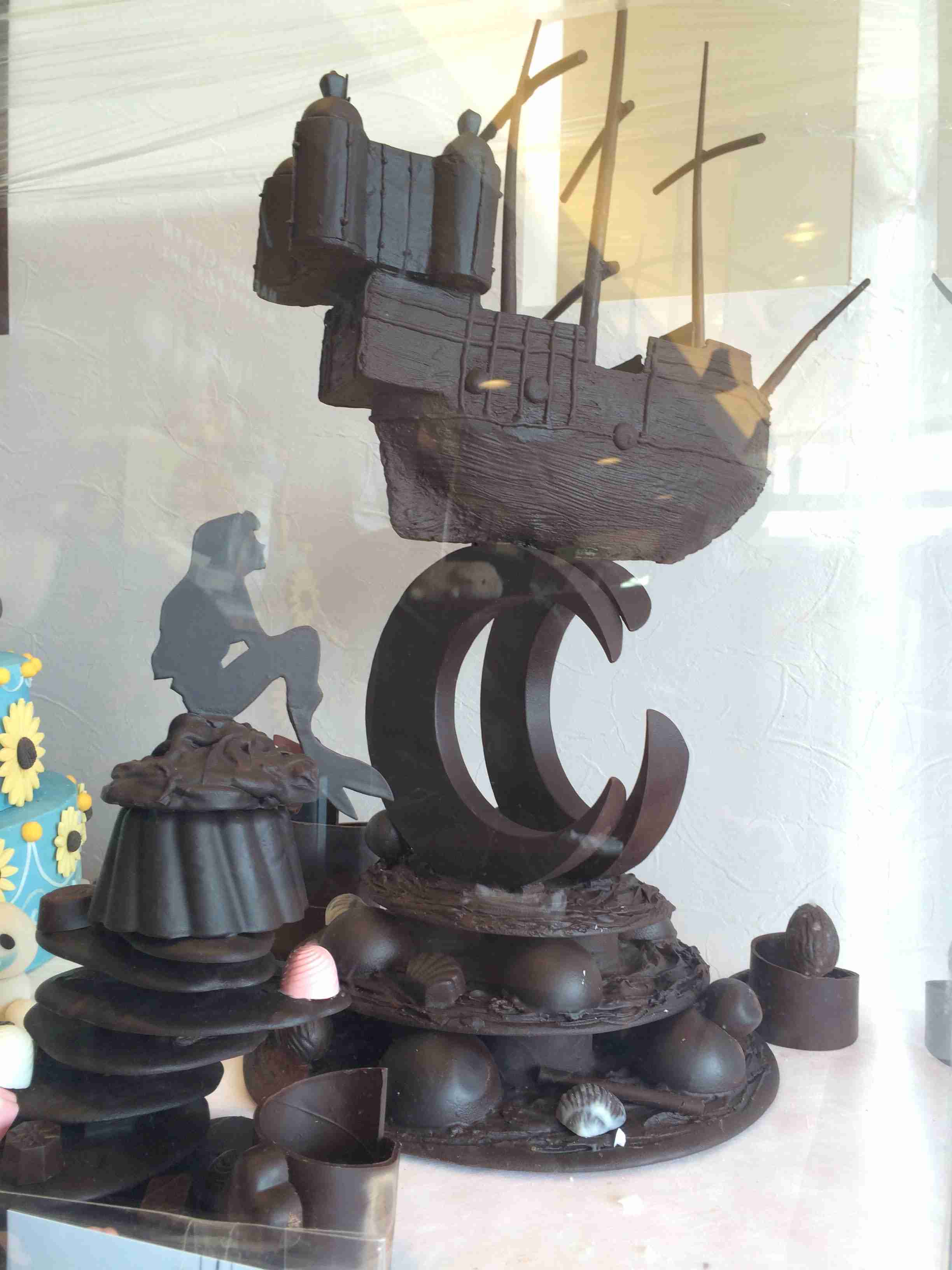 芸術的なお菓子の画像