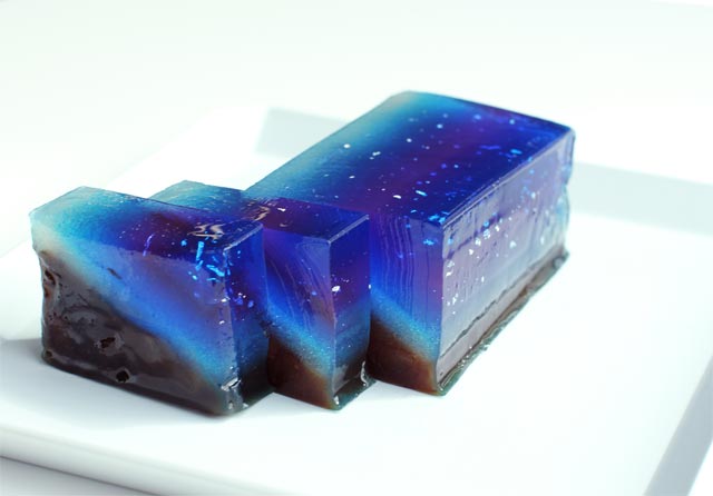 芸術的なお菓子の画像