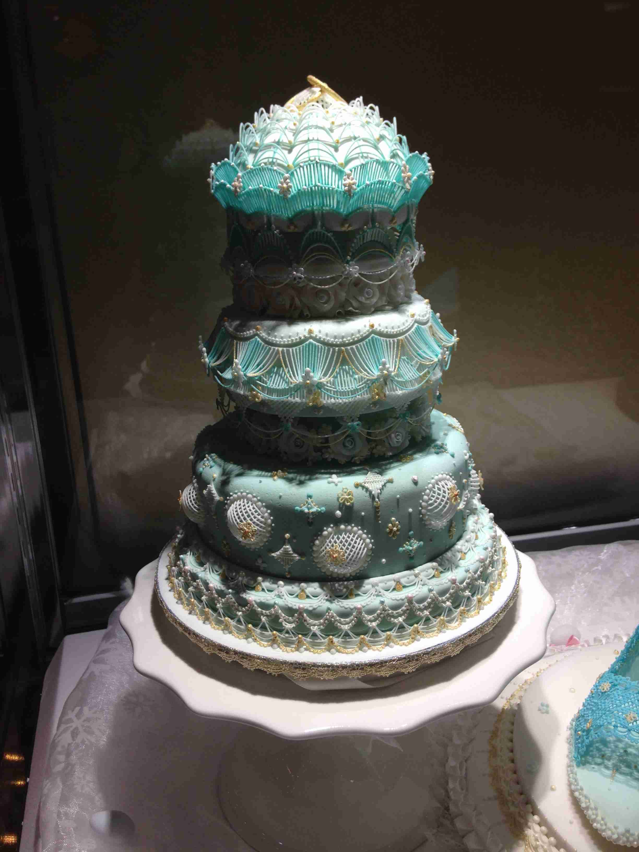 芸術的なお菓子の画像