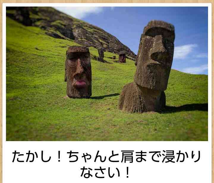 写真でボケてみよ~