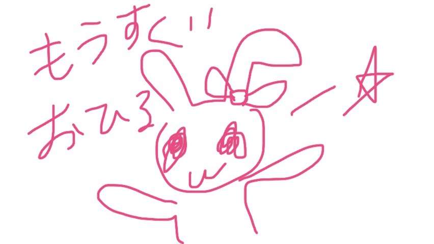 暇つぶしに落書きするトピ