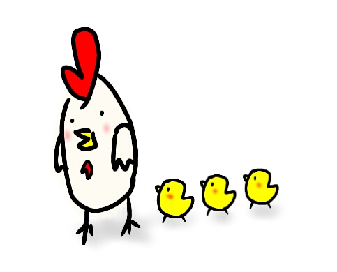 暇つぶしに落書きするトピ
