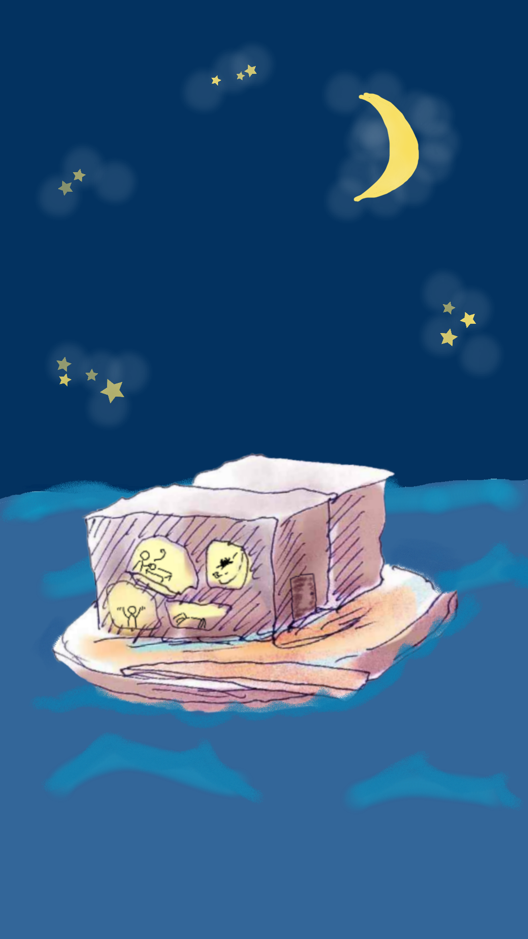 暇つぶしに落書きするトピ