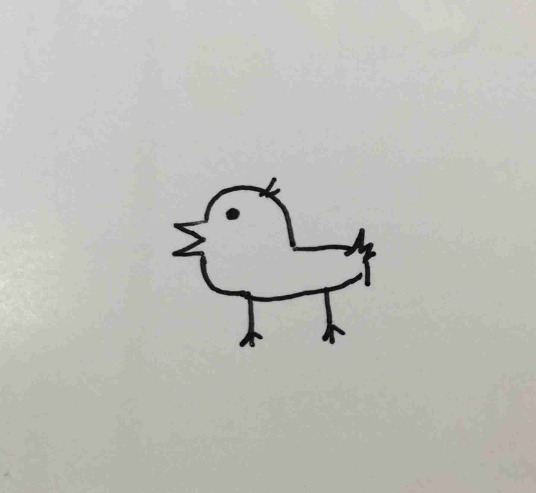 暇つぶしに落書きするトピ