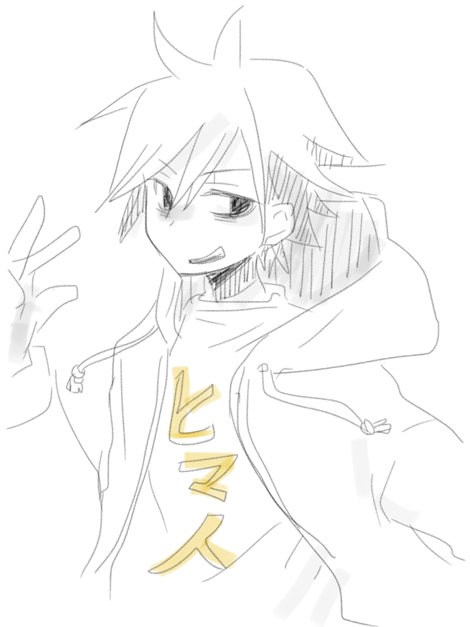暇つぶしに落書きするトピ