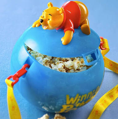 色んな所のポップコーンバケットが集まるトピ