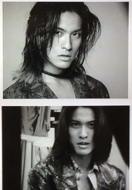 ロン毛の男性をひたすら貼っていくトピ。