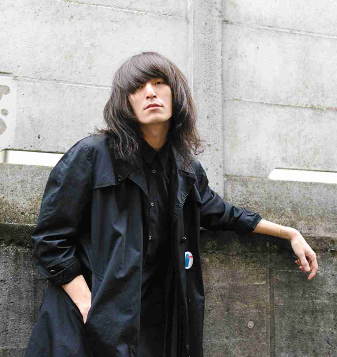 ロン毛の男性をひたすら貼っていくトピ。