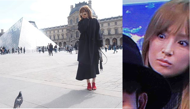 浜崎あゆみ、男性引き連れた「ブルゾンあゆみ」姿に反響　小顔っぷりに驚く声も