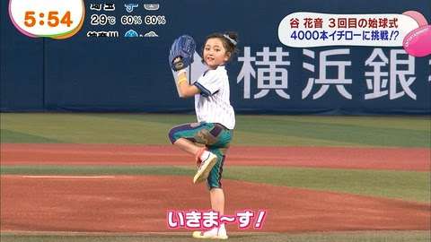 いろんなプロ野球の始球式が見たいです。