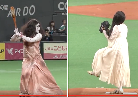 いろんなプロ野球の始球式が見たいです。