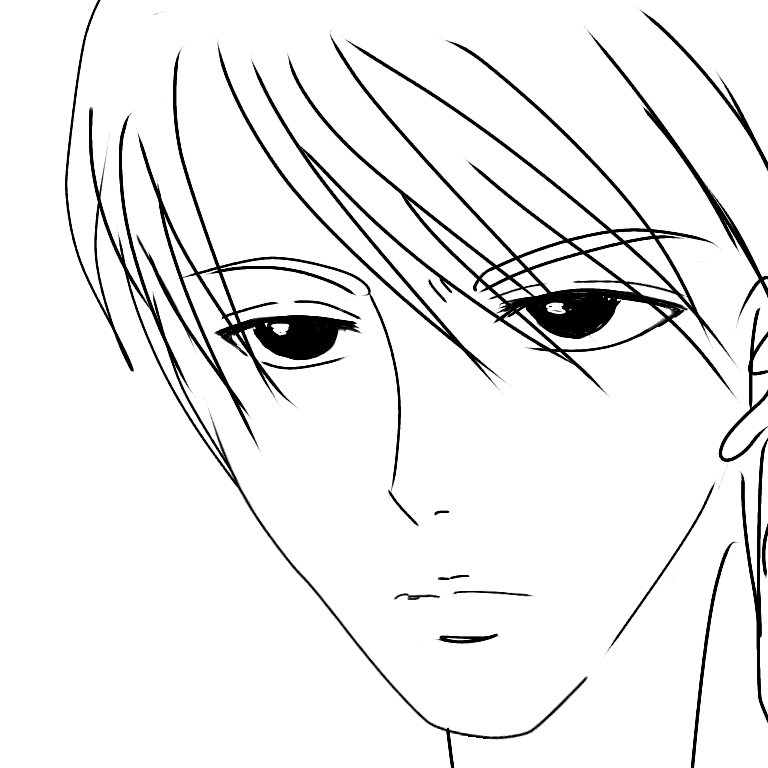 イケメンを描くトピ(絵トピ)