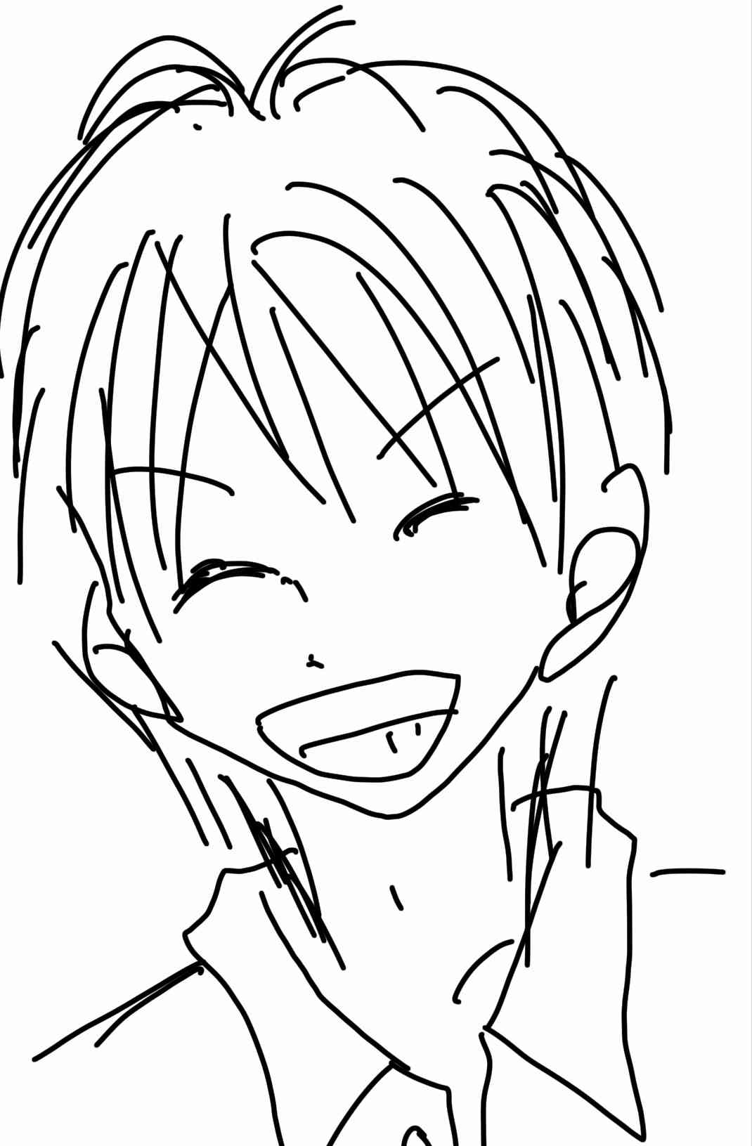 イケメンを描くトピ(絵トピ)